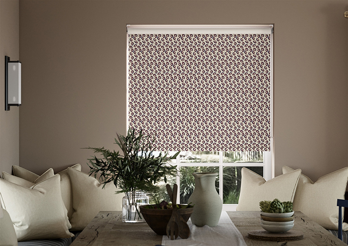 Land & Shore Seedling (Blackout), Red Blue - Roller Blind - Image 3